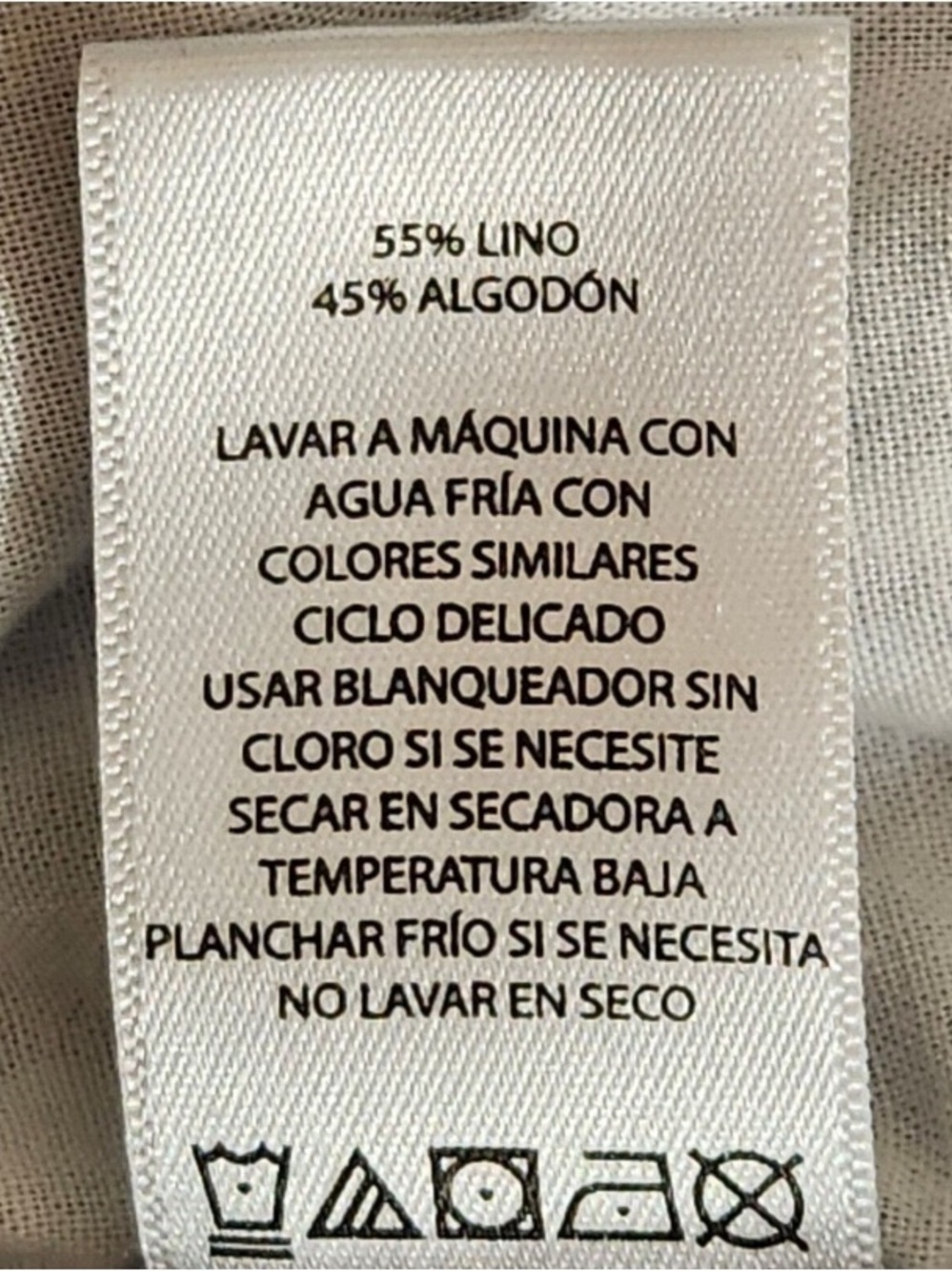 beachlunchlounge Blue and White Striped Wide Leg Linen Cotton Blend Crop Pants S - Picture 16 of 16
